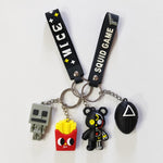Cute Cartoons Characters Keychains