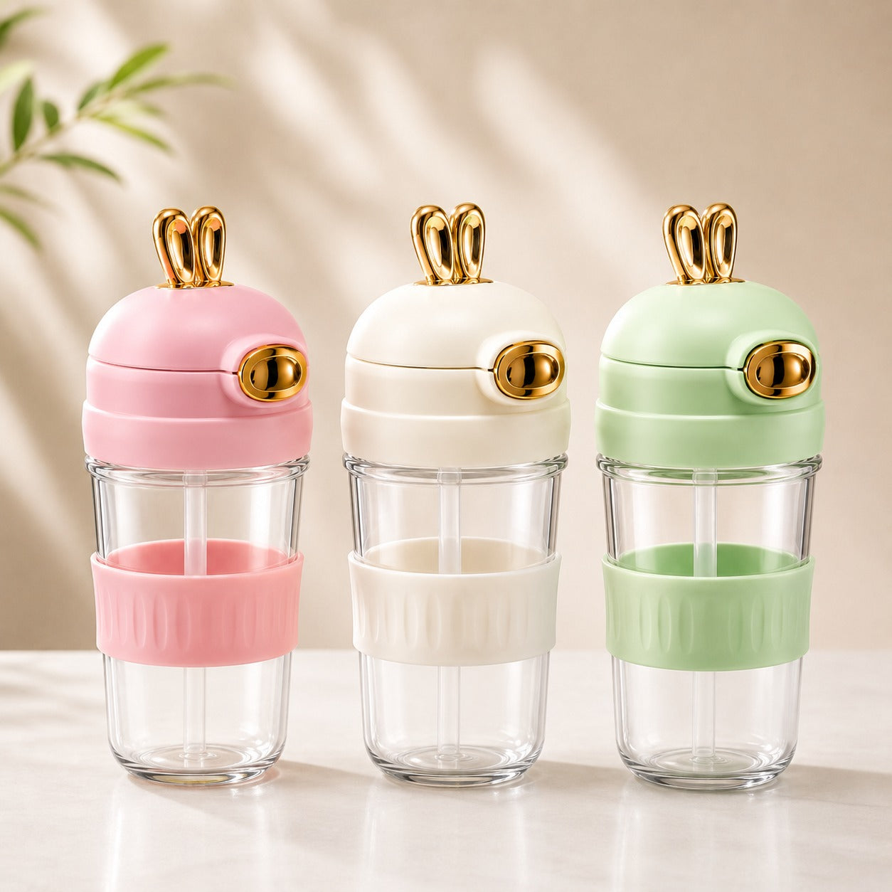 500ML Premium Glass Water Bottle